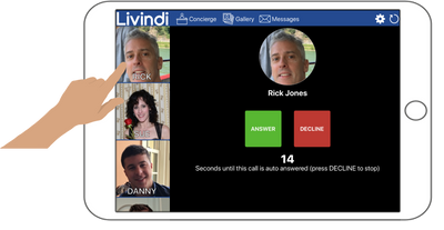 It’s Not Just About Making Buttons Bigger. Livindi Is The Easiest To Use Videocalling On The Planet!